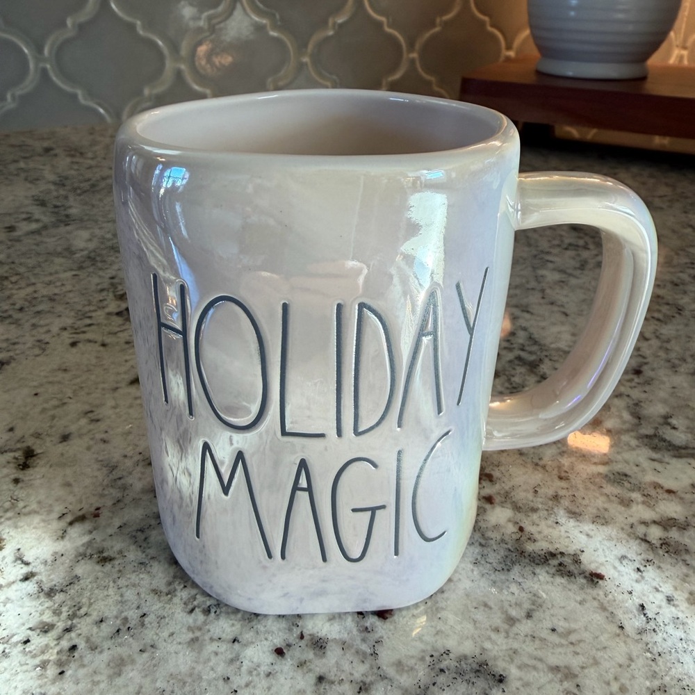 Rae Dunn Holiday Magic Cream Mug